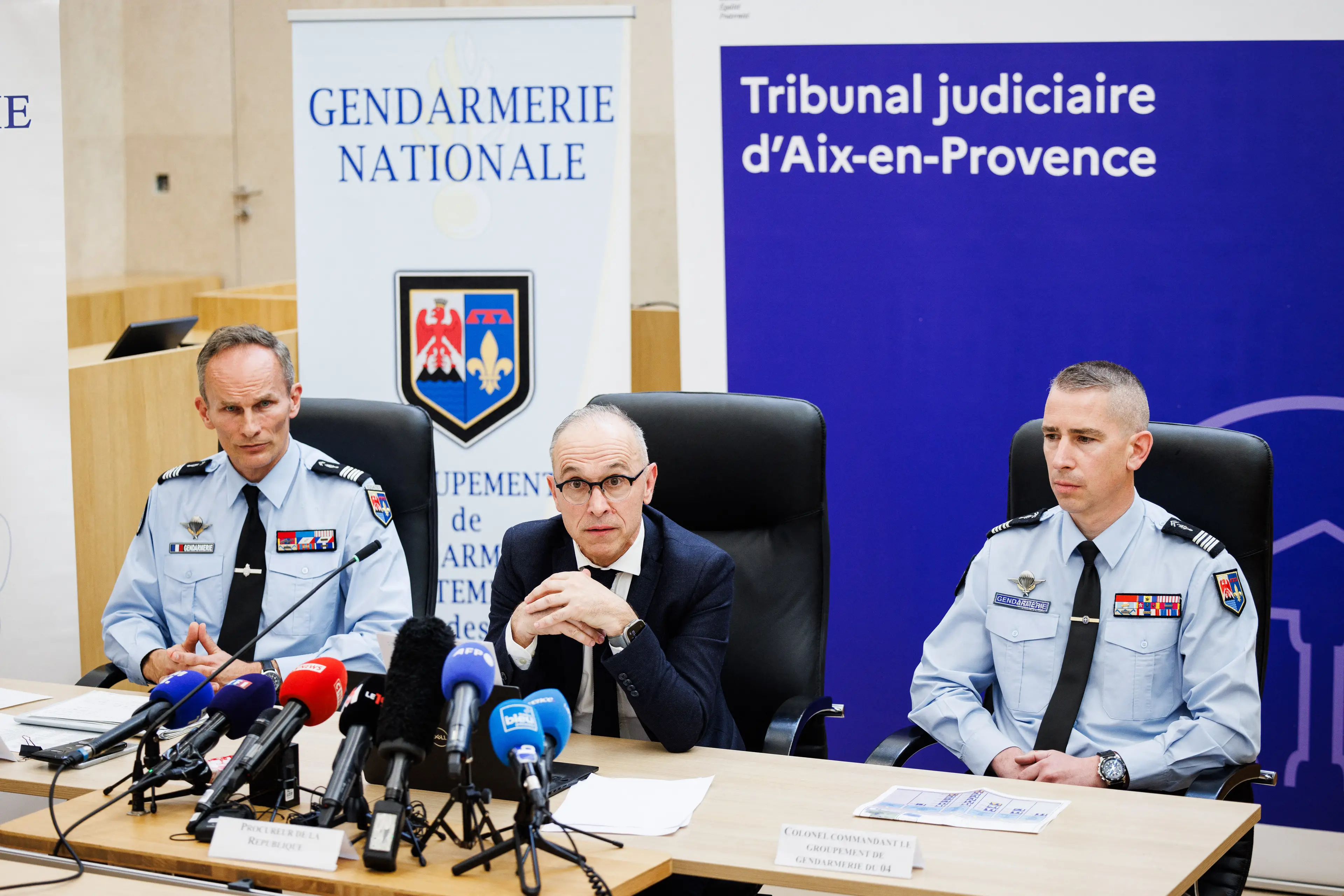 Jean-Luc Blachon spoke on the bones discovery. (CLEMENT MAHOUDEAU/AFP via Getty Images)