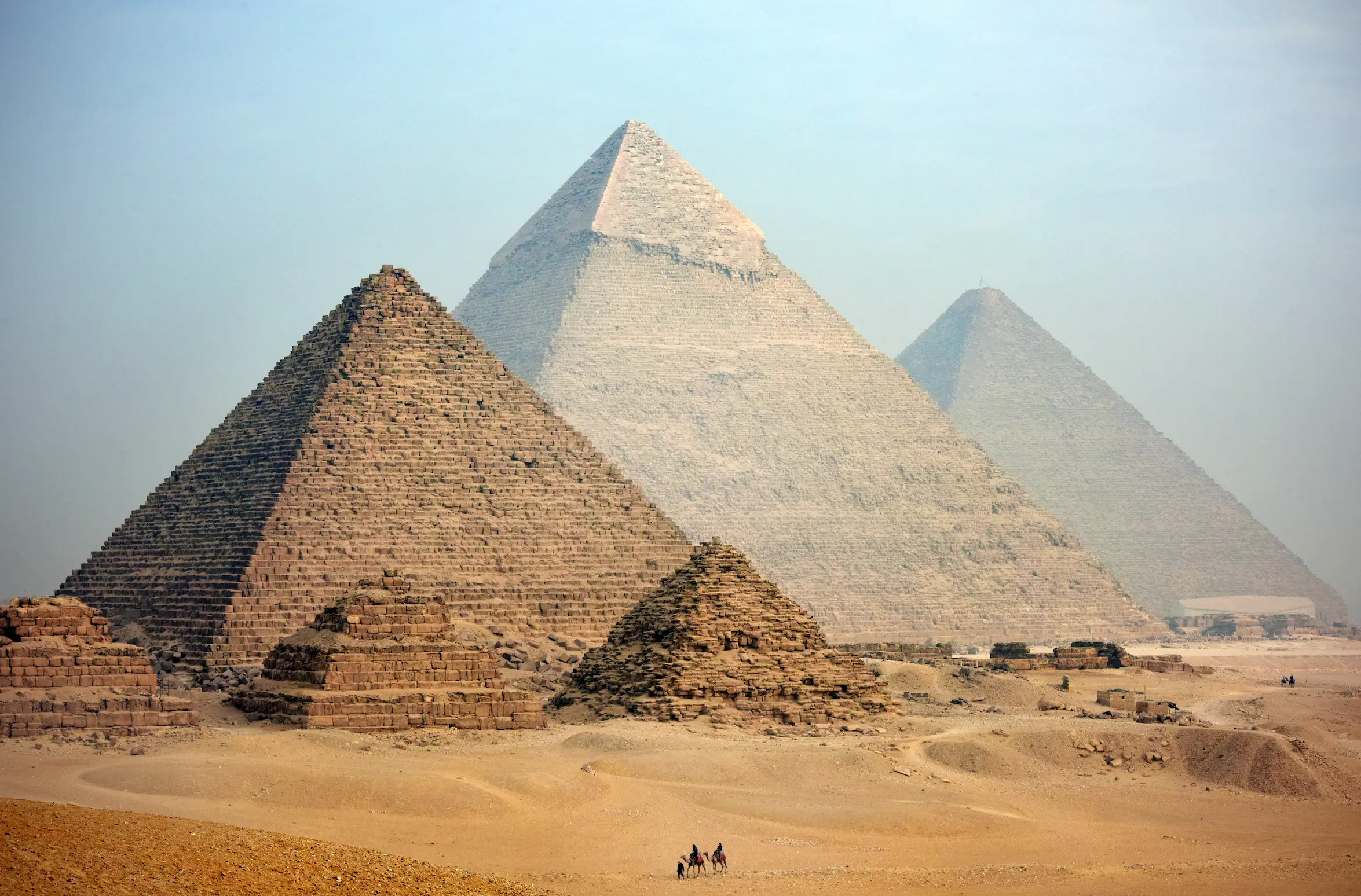 Millions of people visit the Pyramids of Giza every year (Getty Stock Image)