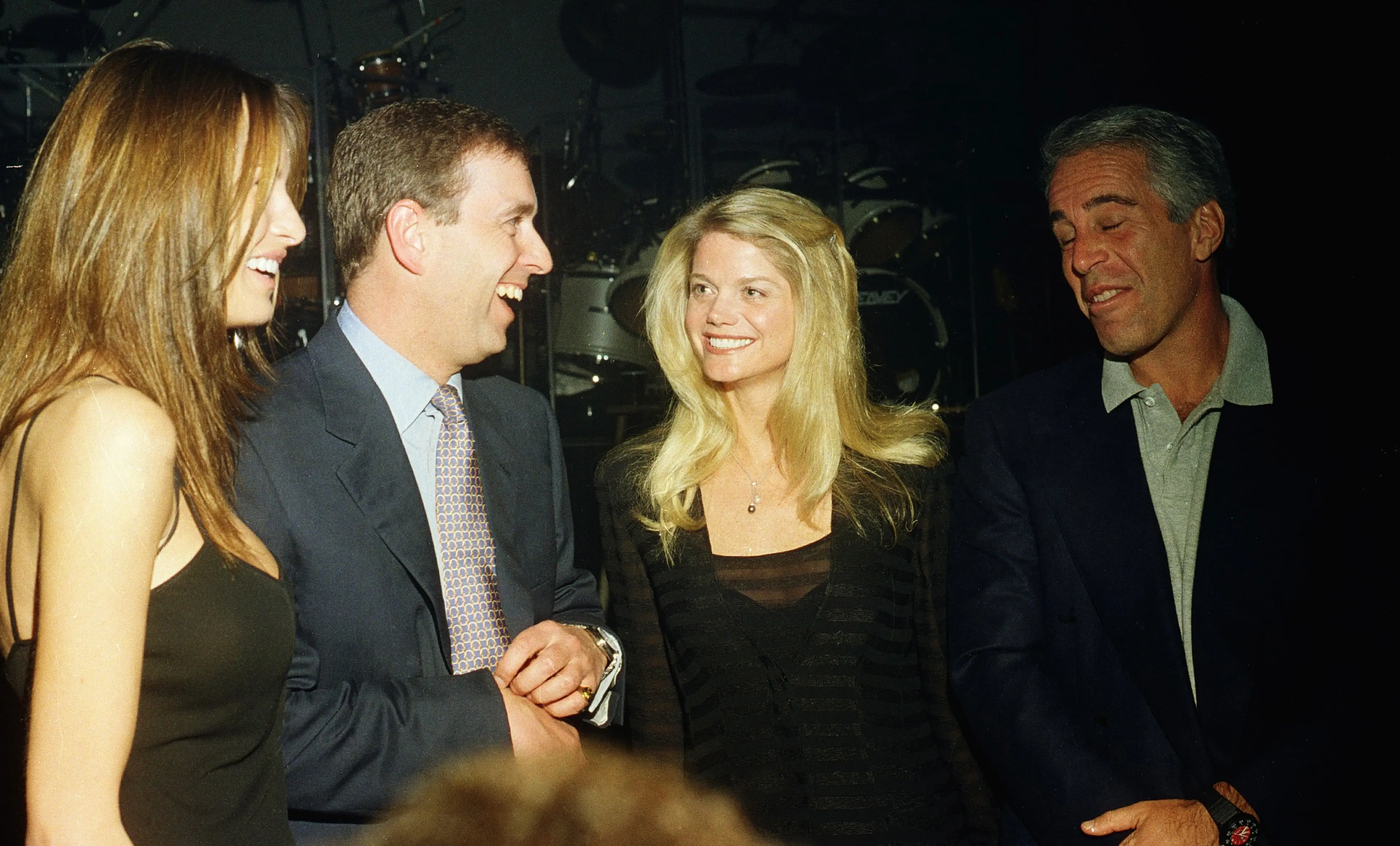 Andrew, seen in 2000 with Epstein, 'trusted' the convicted sex offender, his ex girlfriend said (Davidoff Studios/Getty Images)