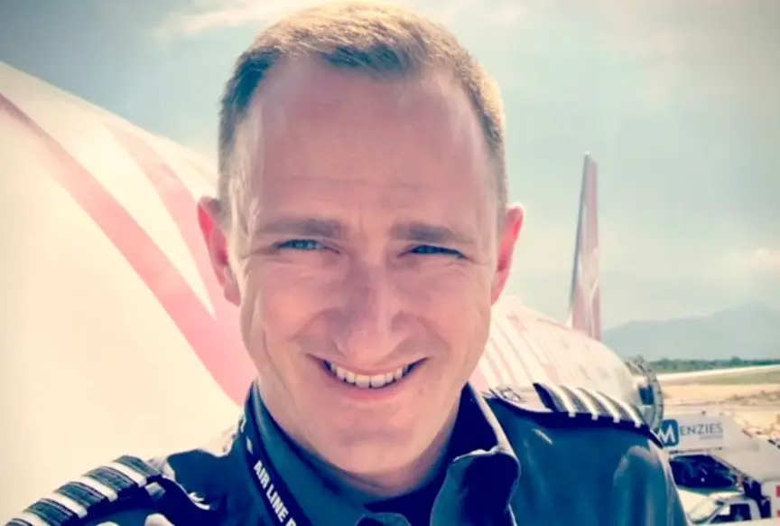 Emerson insists he was hallucinating throughout the flight - and for four more days afterwards (ABC News)