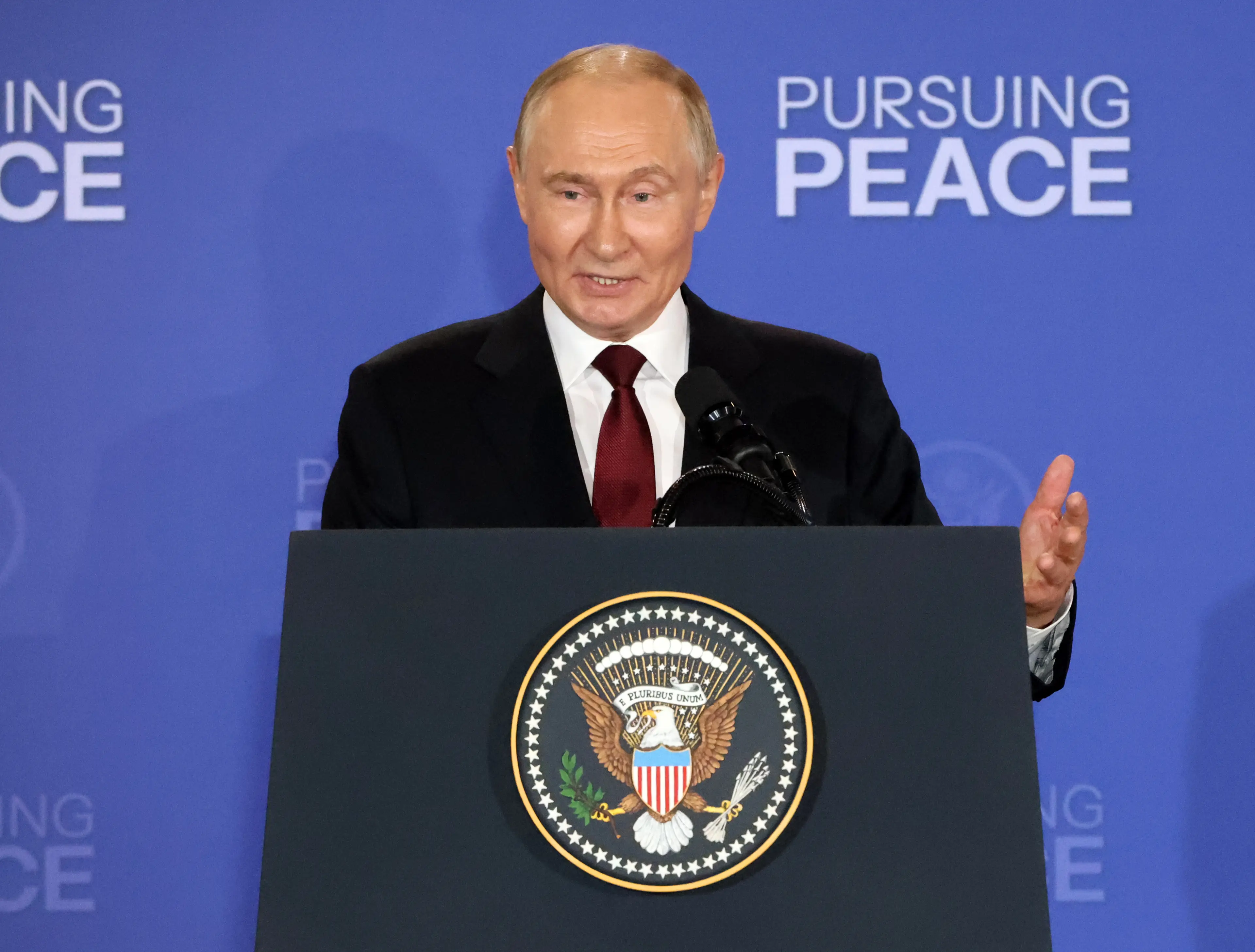 Vladimir Putin reportedly has three demands that must be met (Contributor/Getty Images)