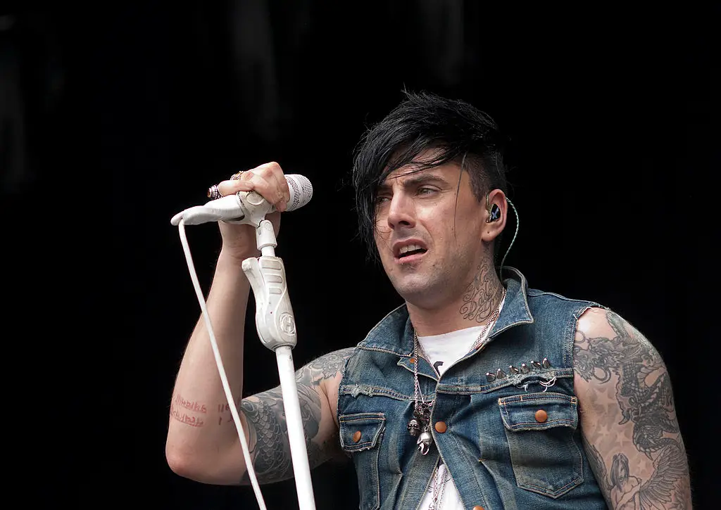 Paedophile Lostprophets singer Ian Watkins was killed in knife attack in prison (Marc Grimwade/WireImage)