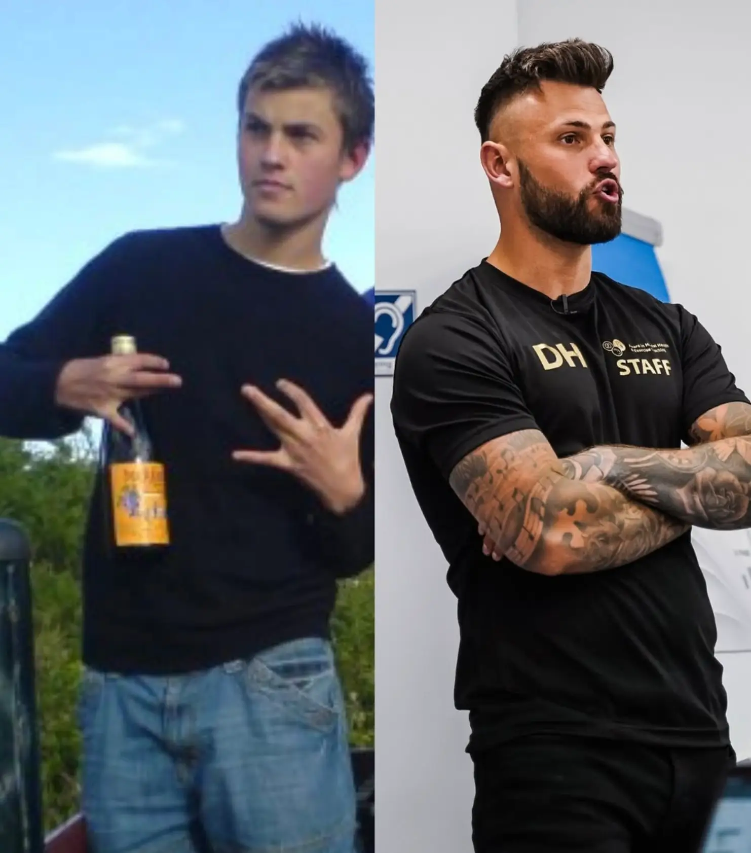 Dan turned his life around after redefining his relationship with alcohol (Instagram/@mentalhealthpt)