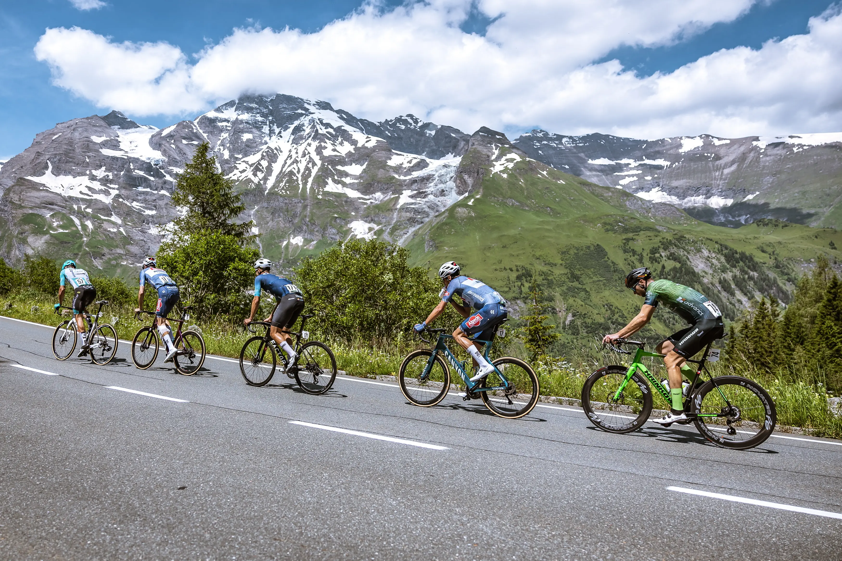 Drege was racing in the Tour of Austria. (JOHANN GRODER/APA/AFP via Getty Images)