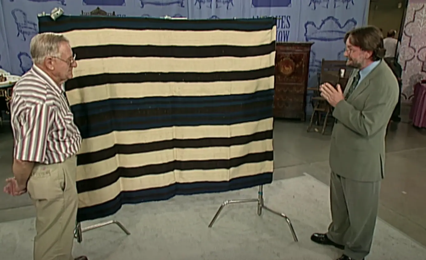 Ted had no idea about how much the blanket was actually worth (PBS)