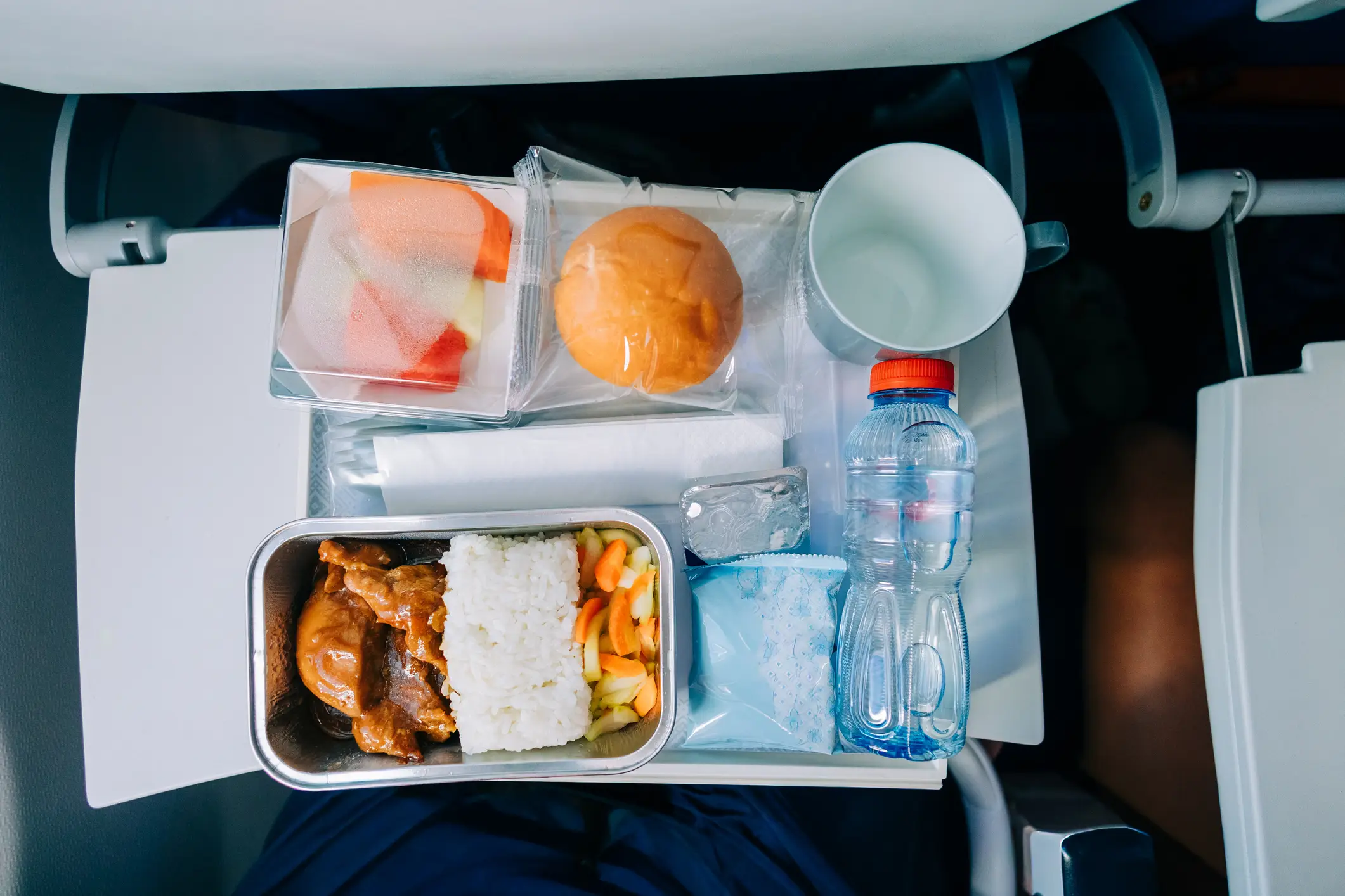 There is a reason plane food tastes different (Getty Stock)