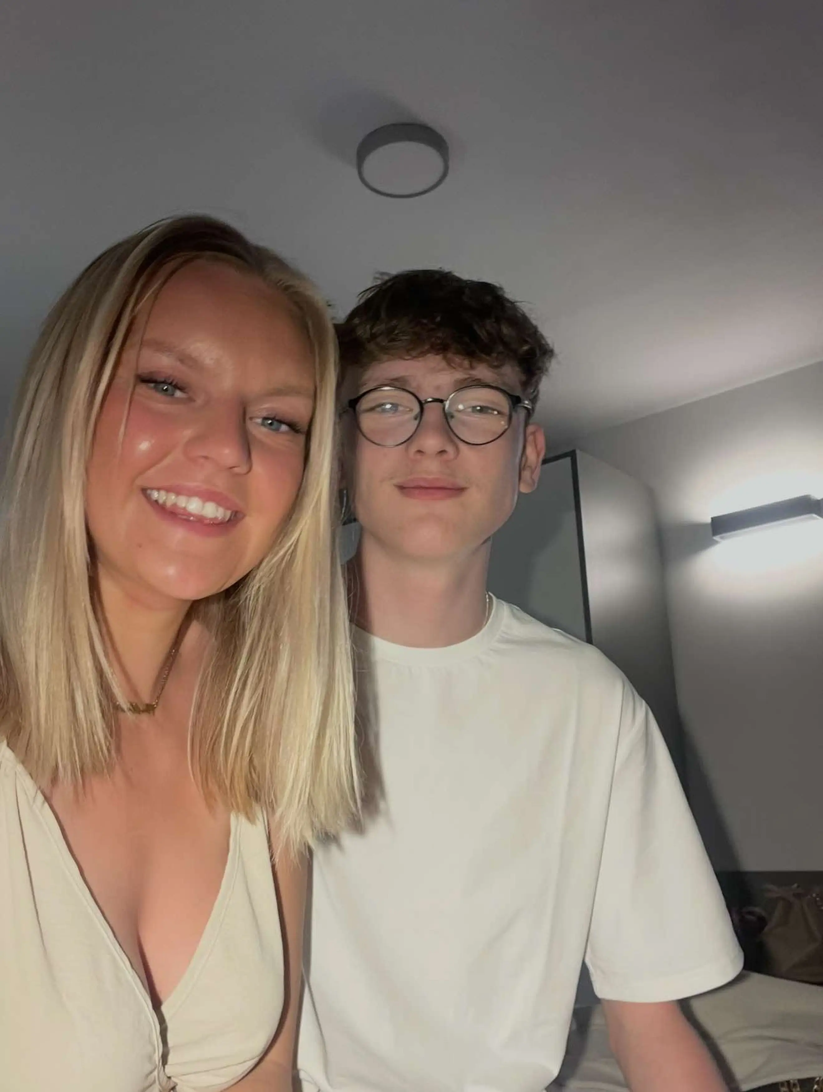 Millie and Alfie bought their first house aged 19. (Kennedy News and Media)