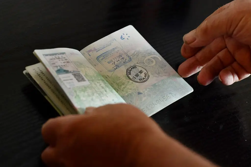 A lot of countries require at least one to two empty passport pages (BEN STANSALL/AFP via Getty Images)