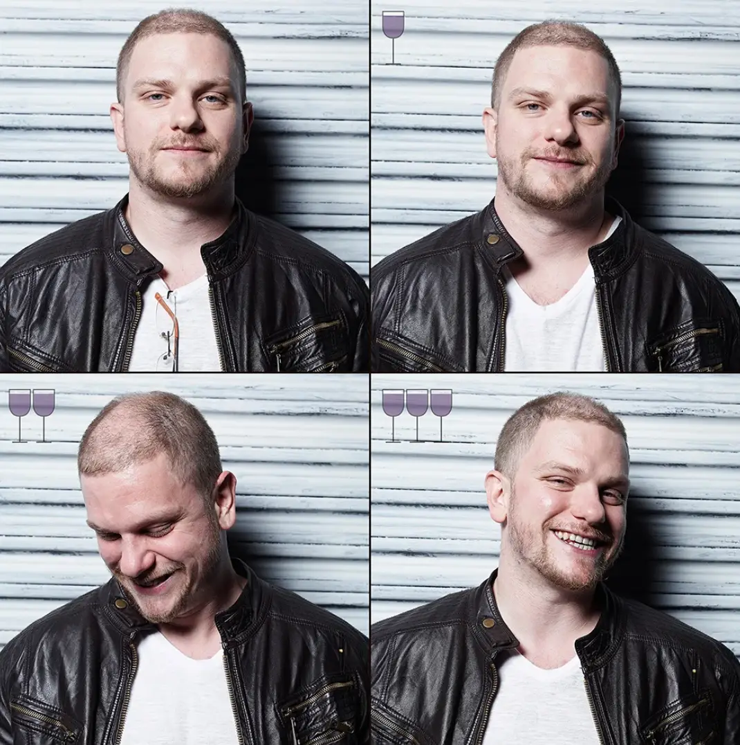 Each participant had been at work all day, prior to the photos being taken (Marcos Alberti)