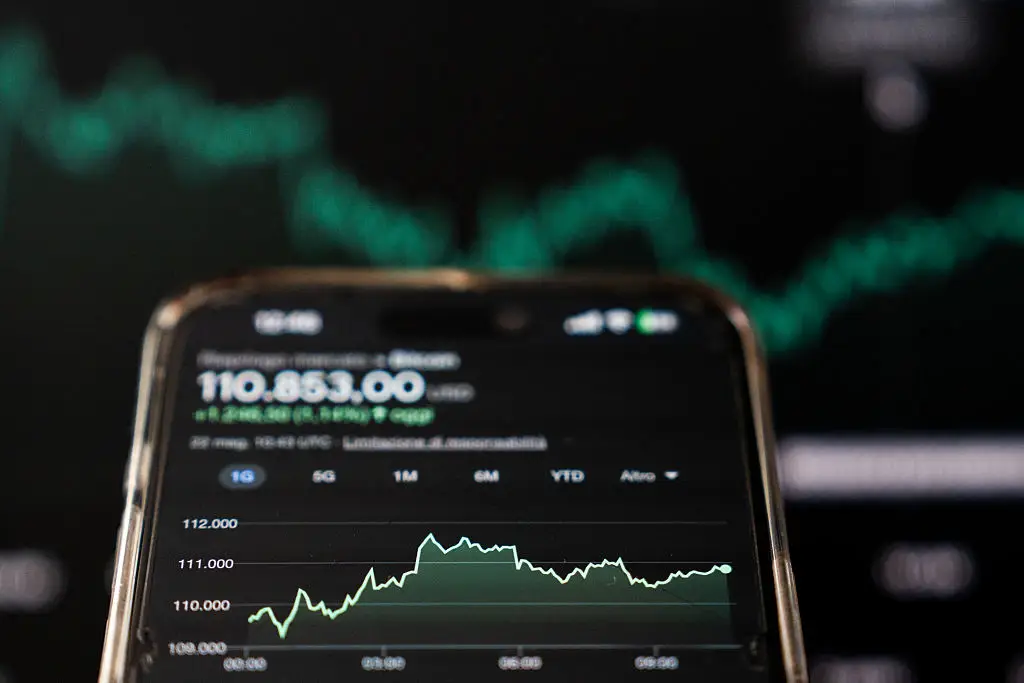 The value of Bitcoin hit highs in October 2025, but it has plummeted since (Manuel Romano/NurPhoto via Getty Images)