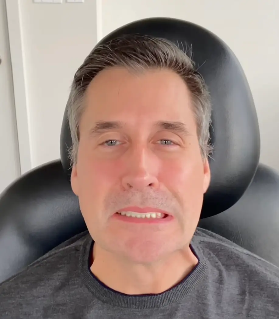 Two weeks later, Ben showed off the results (YouTube/@drkatiebeleznay)