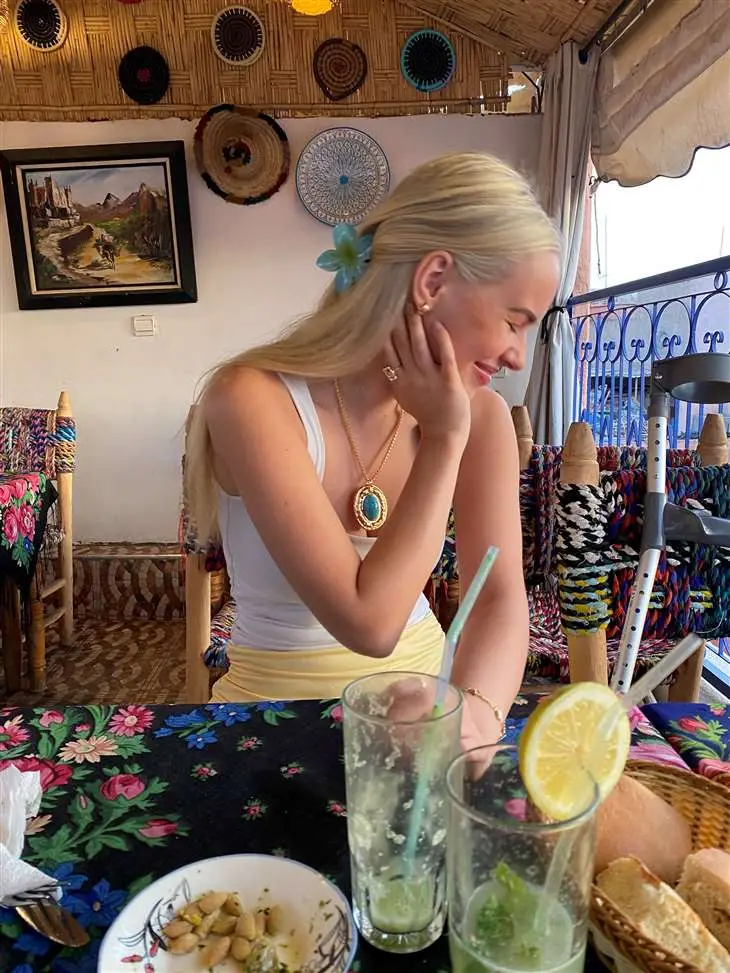 Megan said the pain was so bad that it would wake her up at night (Cover Images)