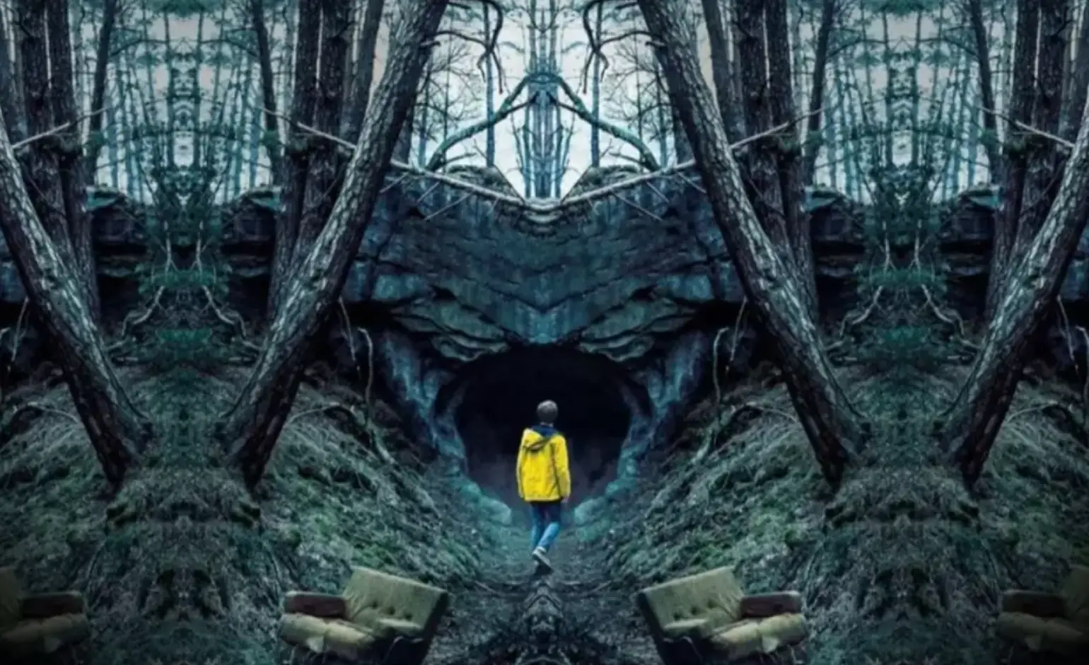 However several people have criticised the idea for borrowing too heavily from fellow Netflix series Dark (Netflix)