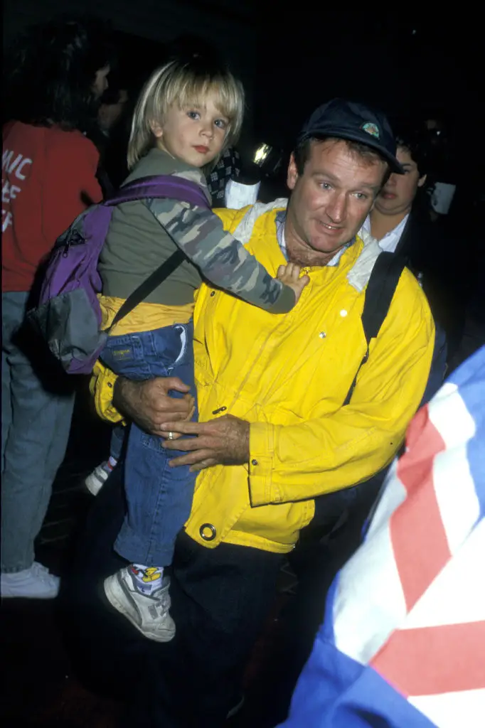 Robin Williams left a significant mark on his son's life. (Ron Galella, Ltd./Ron Galella Collection via Getty Images)