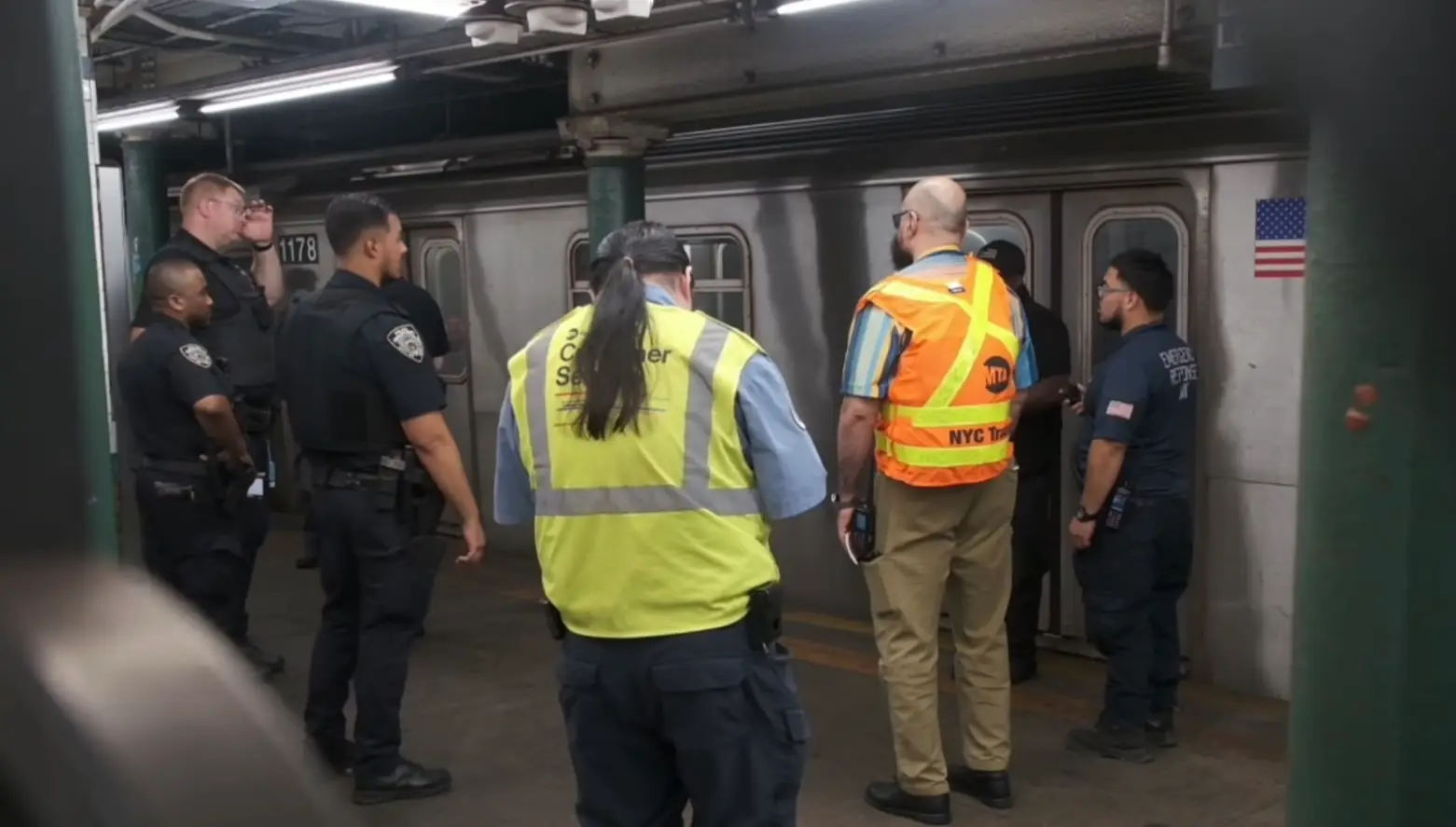 Both victims were pronounced dead at Spring Street station (Instagram/@freedomnews.tv)