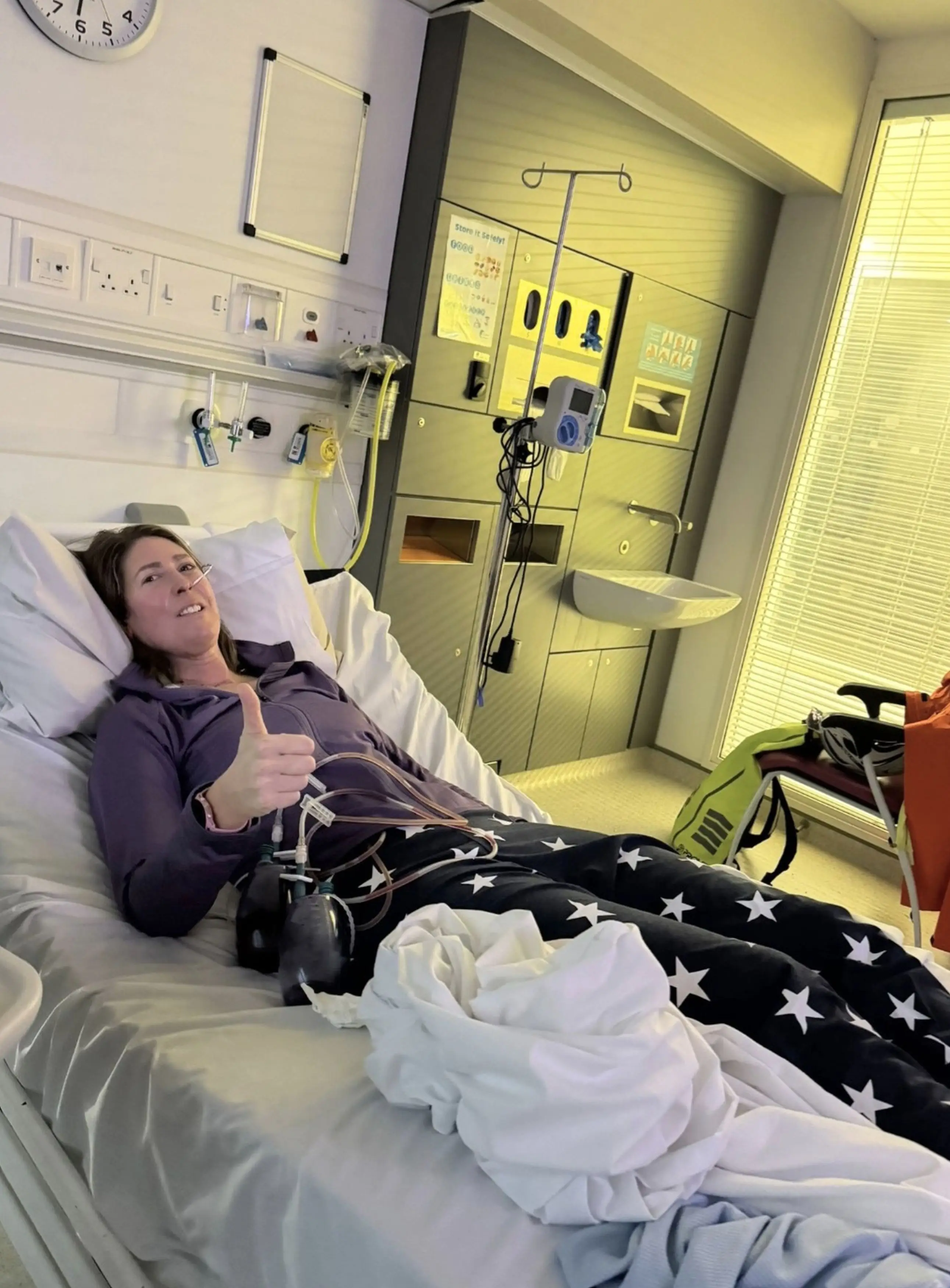 She was given a 50 percent survival rate (Kennedy News and Media)