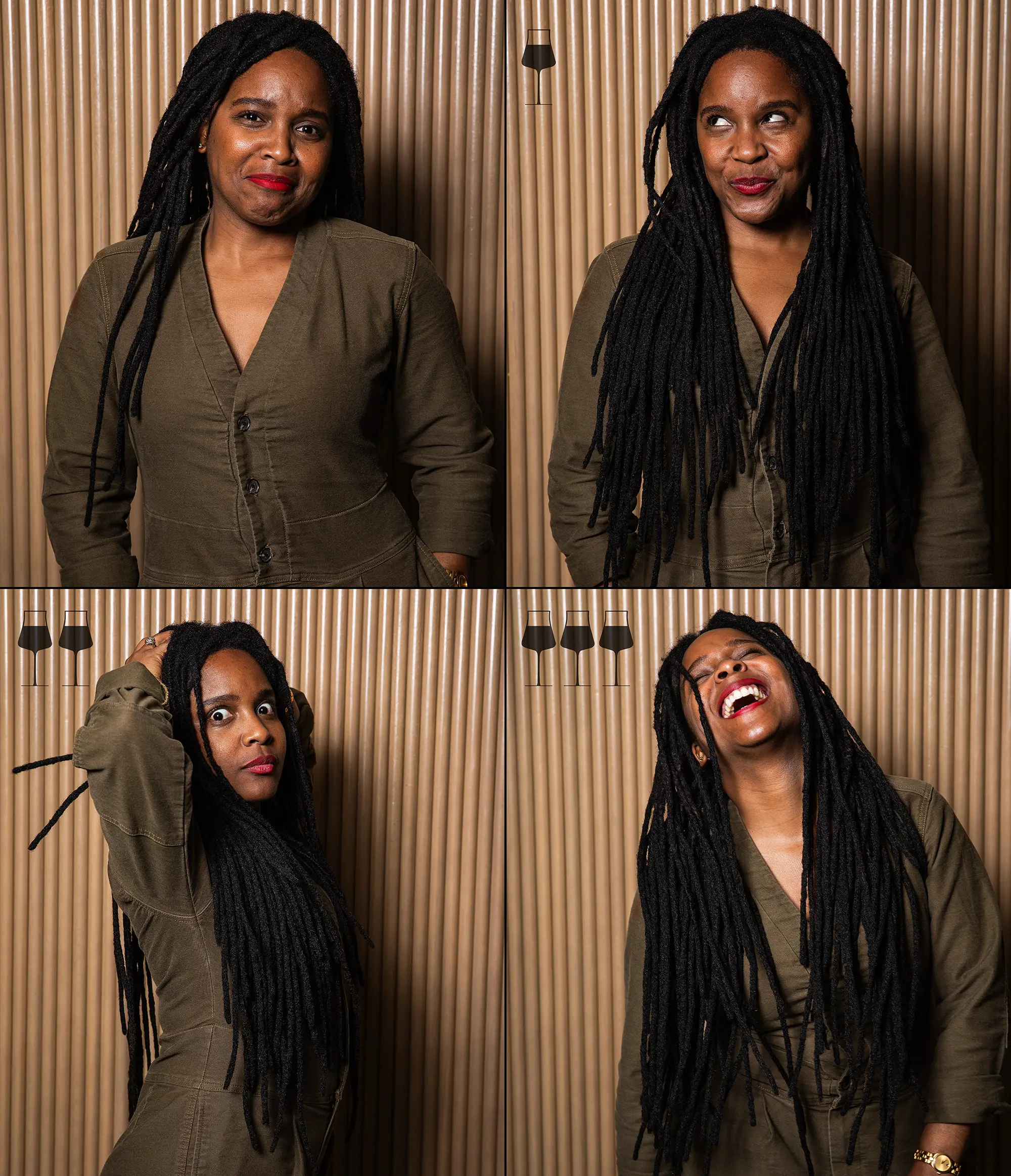 They're very different after a few glasses of wine (Marcos Alberti)