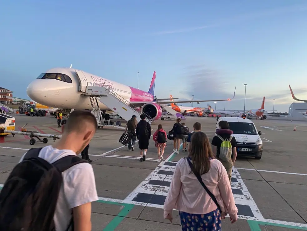 Johnathan Wright decided to take his family on an extreme day trip (SWNS)