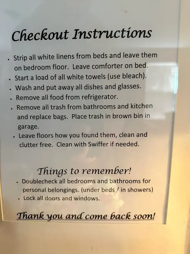 The user shared the 'instructions' to Reddit.