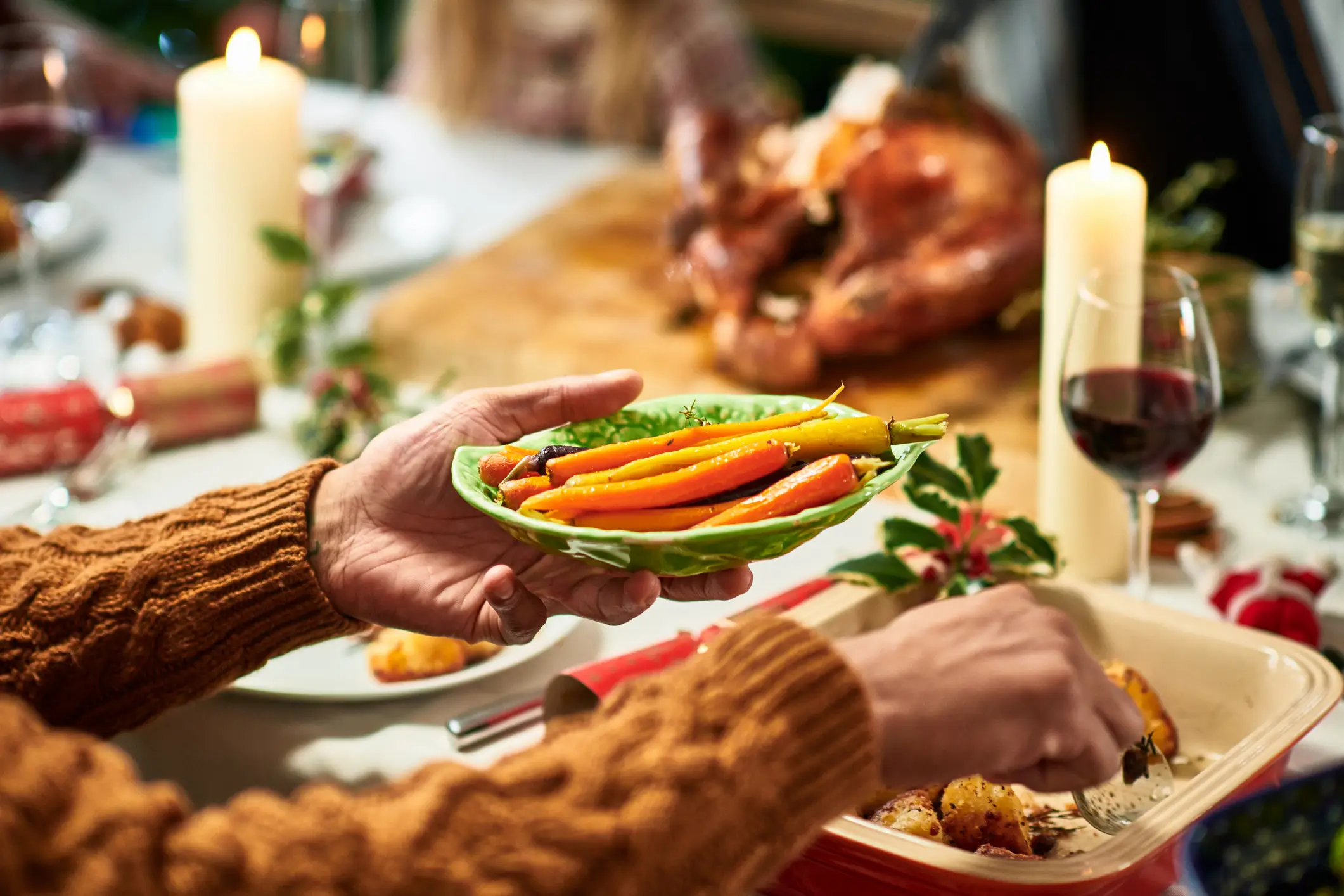 People using weight loss medication need to be mindful of what they have on their Christmas dinner this year (Getty Stock Image)