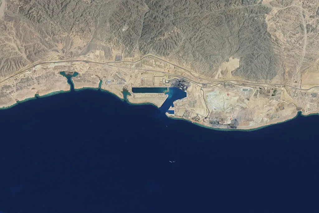 Satellite images captured the city last month (Gallo Images/Orbital Horizon/Copernicus Sentinel Data 2025)