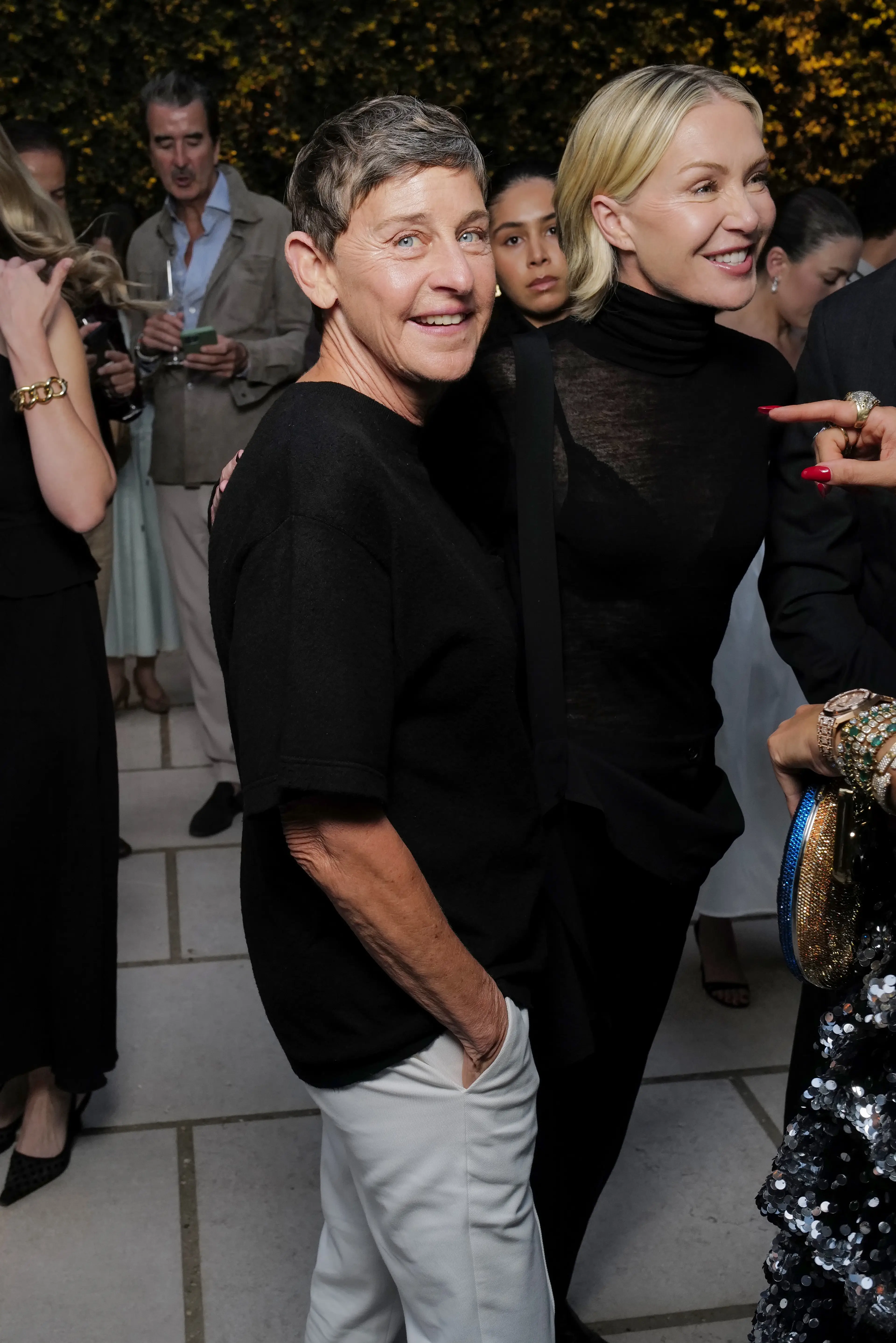 Ellen DeGeneres has been accused of T-boning a Tesla after running a stop sign (Darren Gerrish/Getty Images for RH)