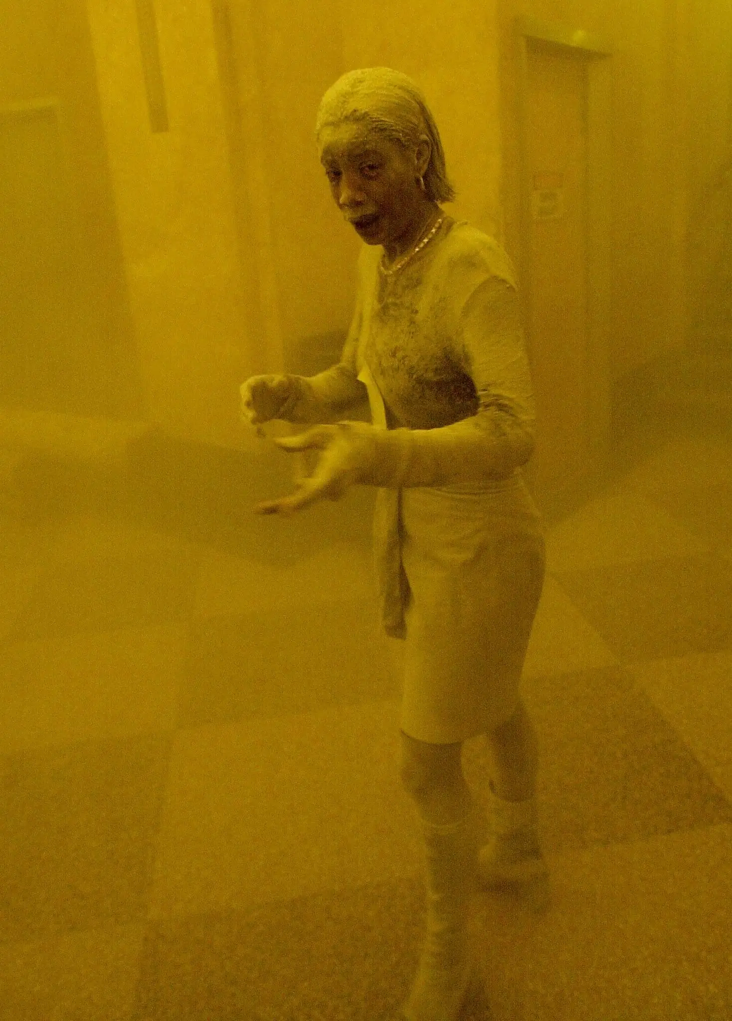 The Dust Lady (Photo by STAN HONDA/AFP via Getty Images)
