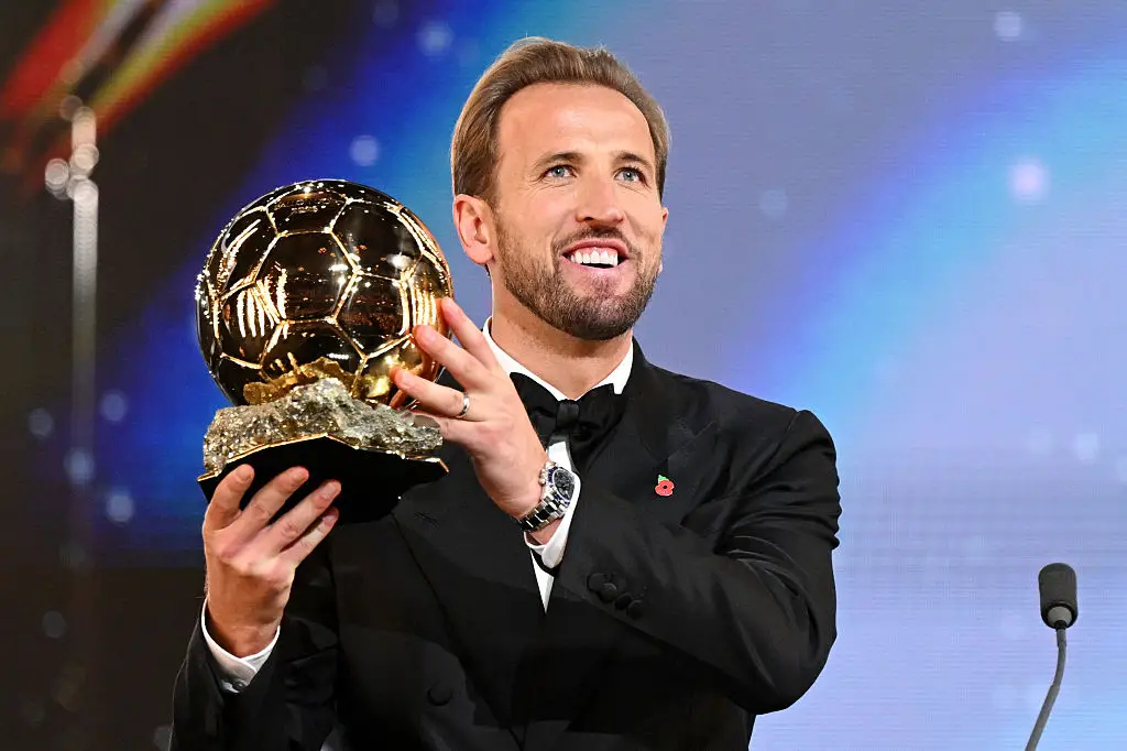 England captain Harry Kane claimed the best player award (Jeff Spicer - UEFA/UEFA via Getty Images)