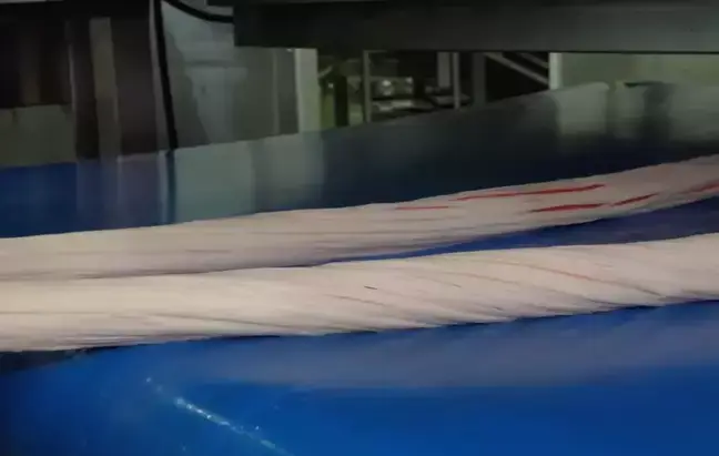 Yummy strands of crab, but not made of actual crab. YouTube / Food Kingdom