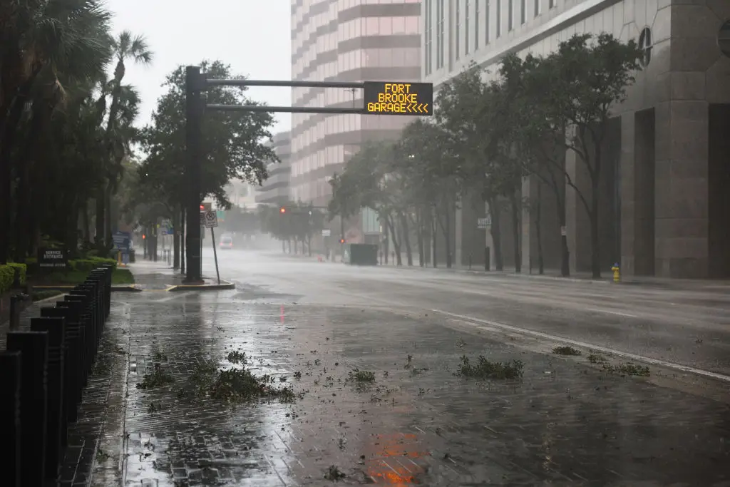 Residents have been urged to stay indoors (Spencer Platt/Getty Images)