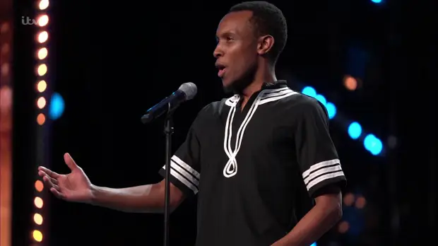 Viewers thought contestant Nkululeko Innocent Masuku should have been awarded a Golden Buzzer. (ITV)