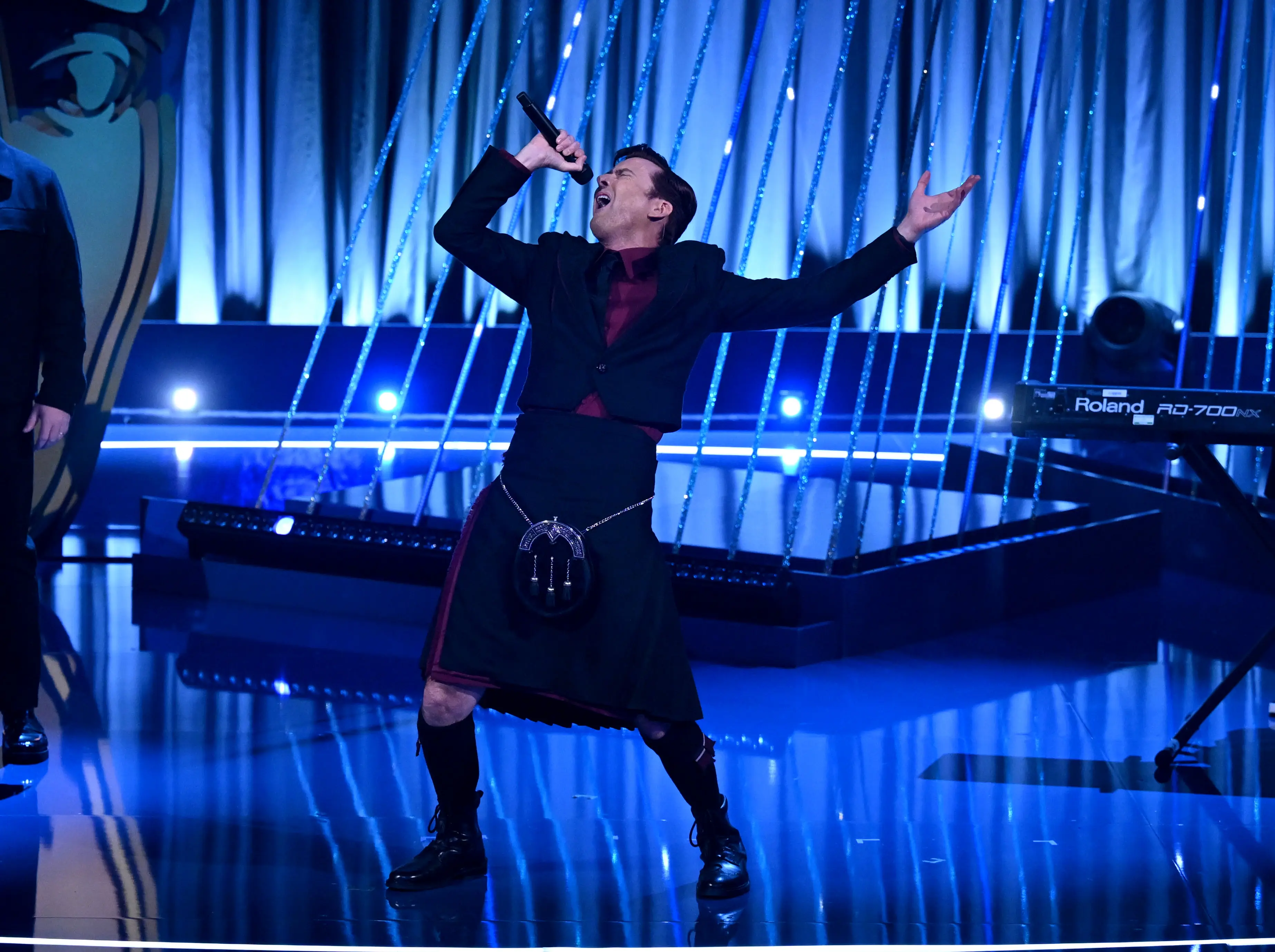 He looks like he had a good time (Stuart Wilson/BAFTA/Getty Images for BAFTA)