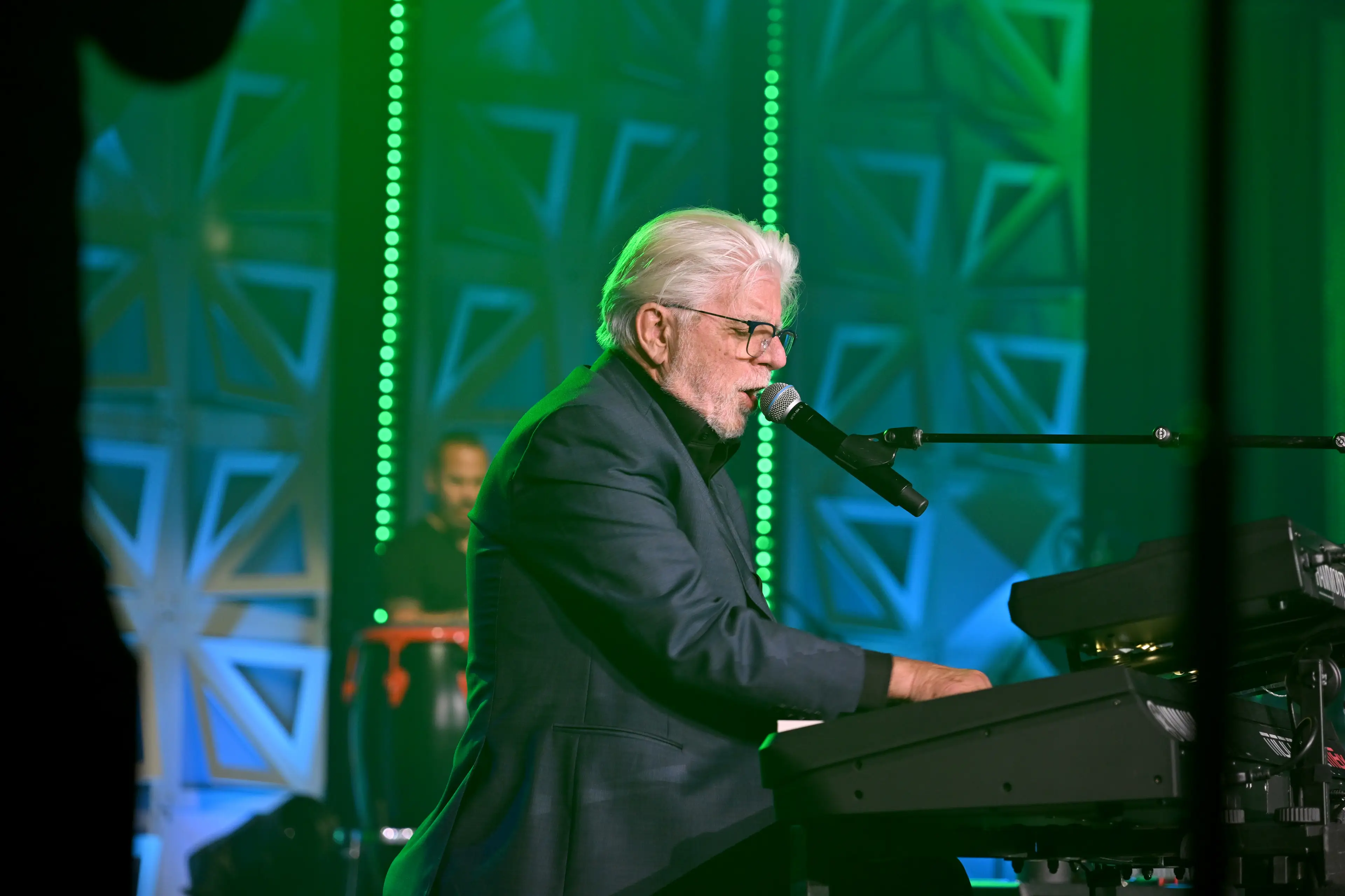 The latest album is the first one in decades to feature new music with Michael McDonald on lead vocals (Photo by Lawrence Busacca/Getty Images for Songwriters Hall Of Fame)