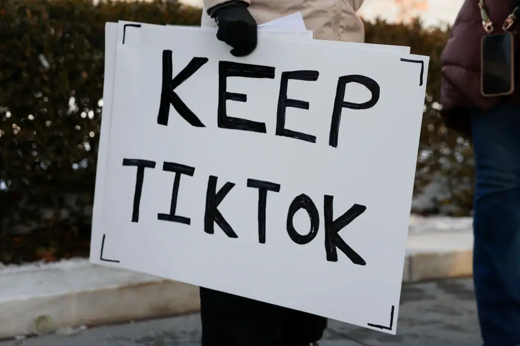 The TikTok ban in the US could impact users in the UK - though not massively (Getty Stock Images)