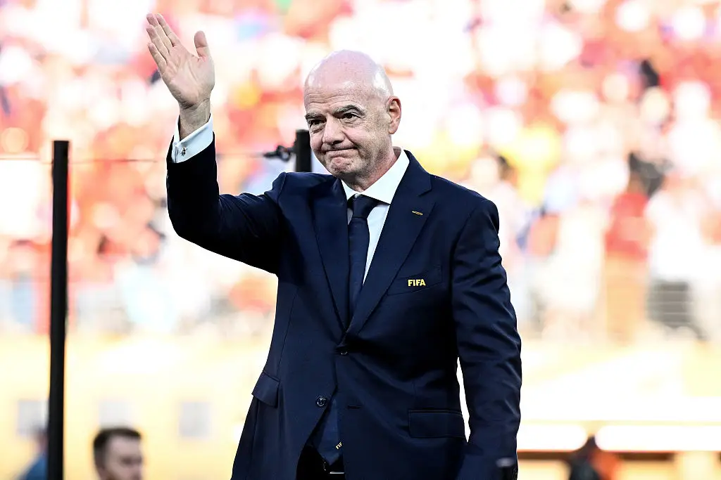 The FIFA president has come under fire over his plan to change how FIFA makes money from the World Cup (Image Photo Agency/Getty Images)