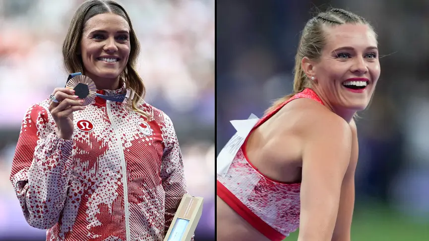 Olympian OnlyFans star who celebrated bronze medal with x-rated gesture explains what it really meant