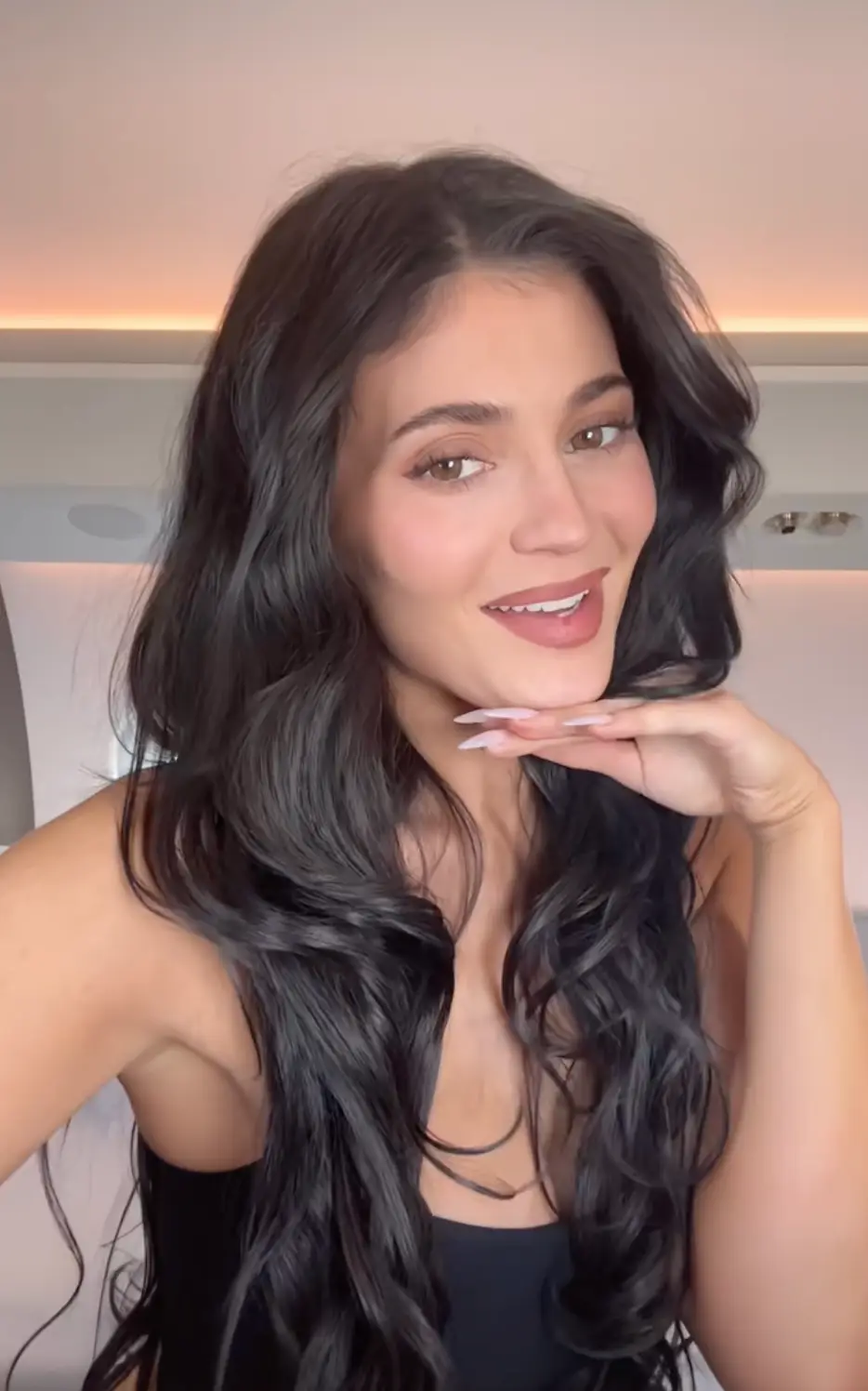 Kylie Jenner has faced some backlash over her video (TikTok/@kyliejenner)