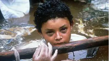 Photographer behind haunting image of girl with black eyes explained why he didn't try and save her