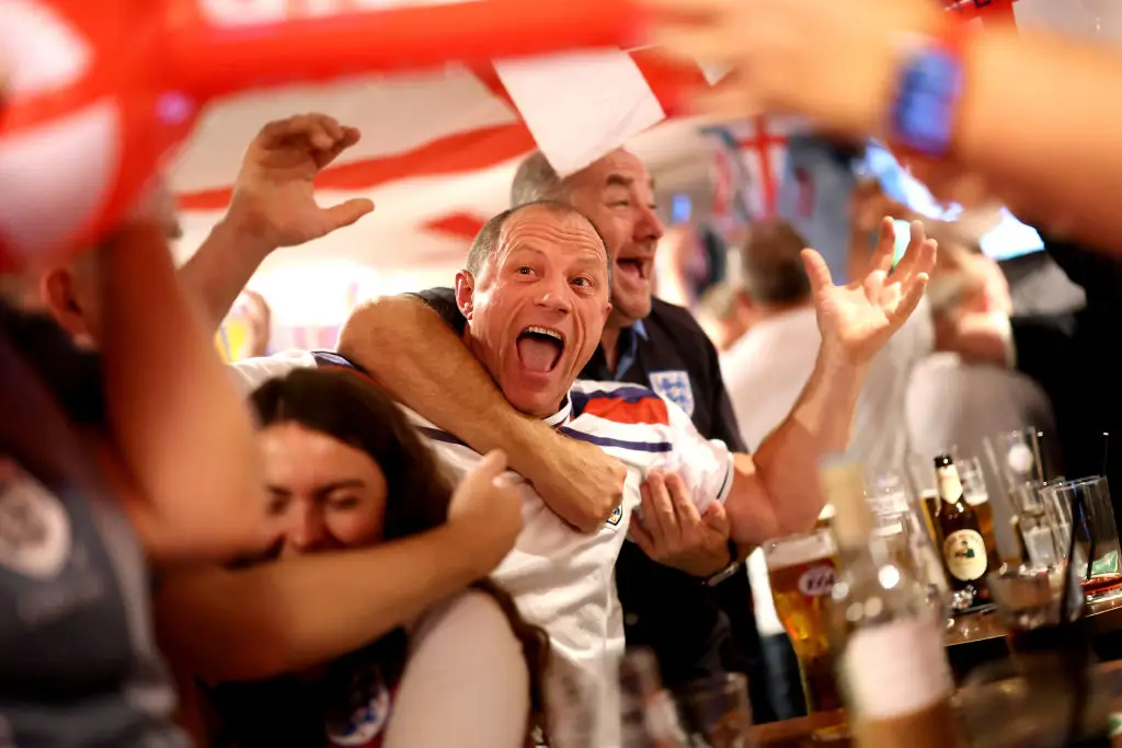 Despite the potential delays, England fans are ready to watch their team play next week (Carl Recine/Getty Images)