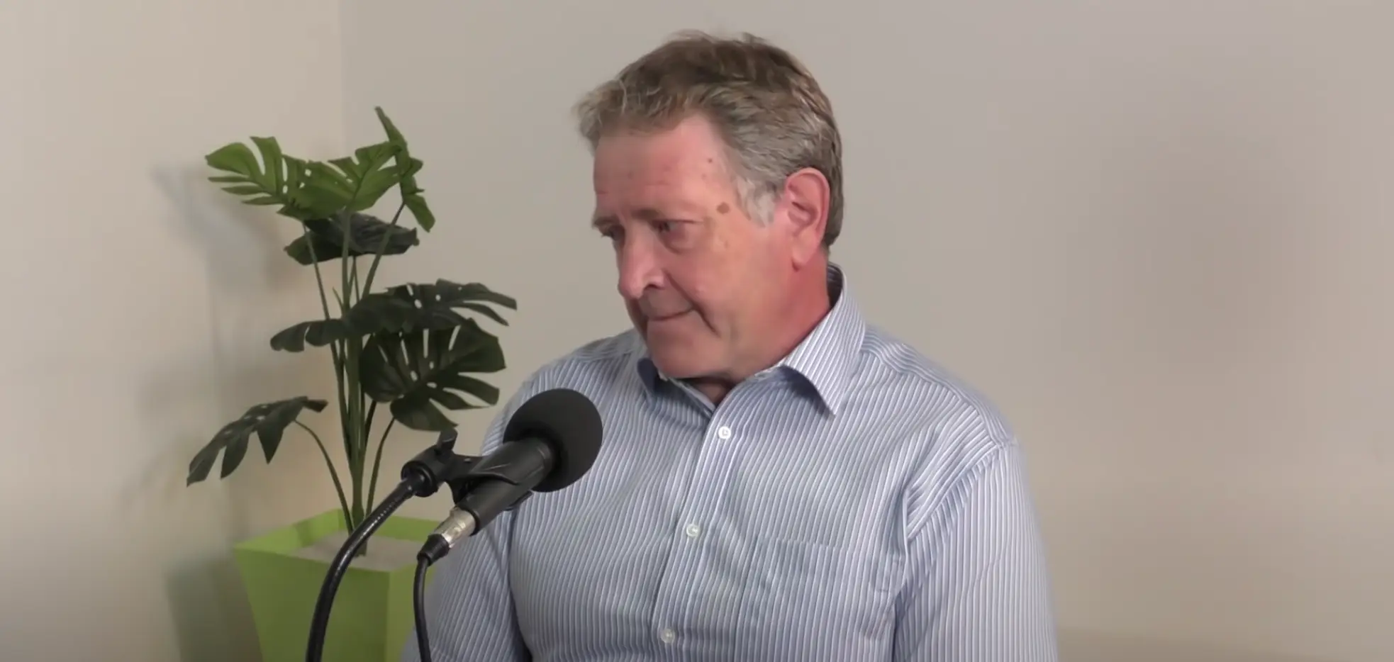 Ian really struggled with the nature of his work.