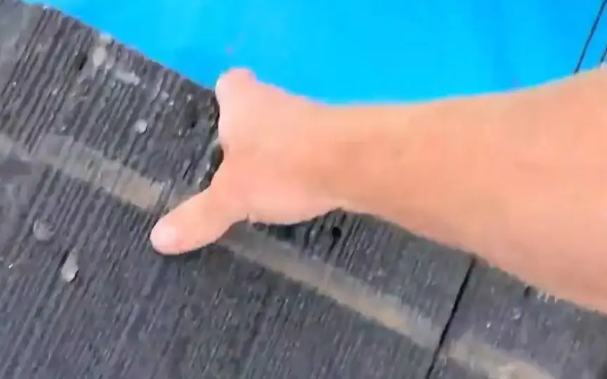 Tiler Simon McPherson claims he wasn't properly paid and decided to destroy his work as revenge.