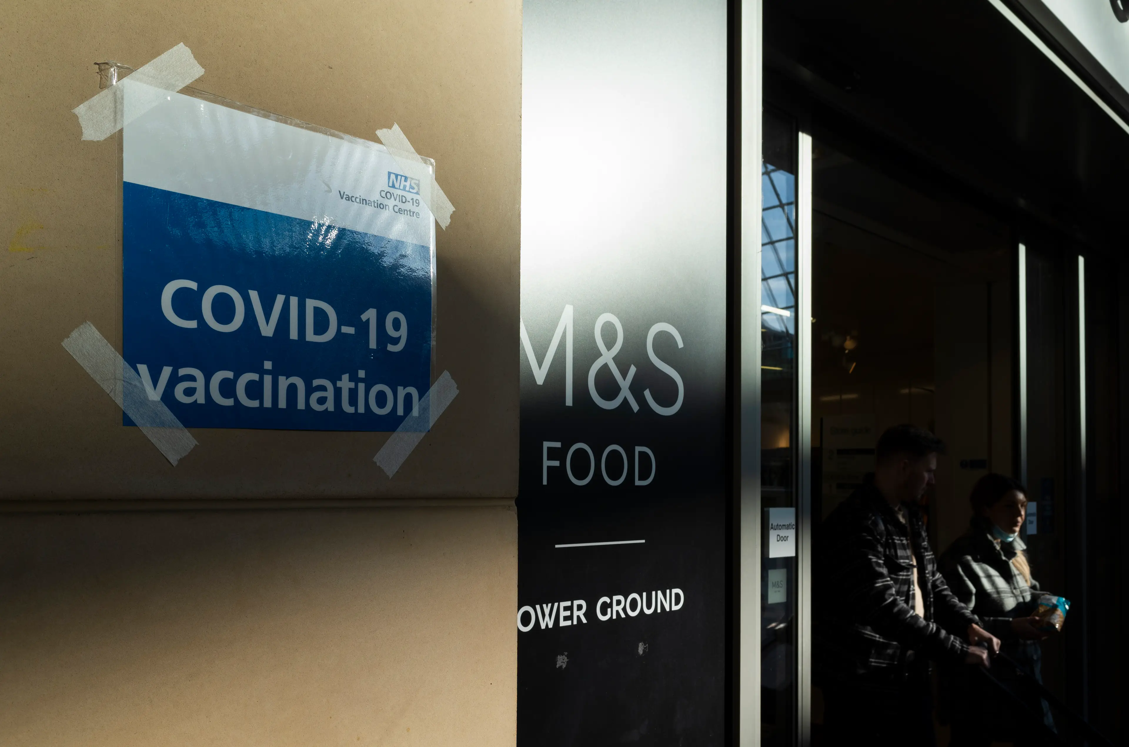 The NHS took charge of the Covid-19 vaccine rollout, with great success.