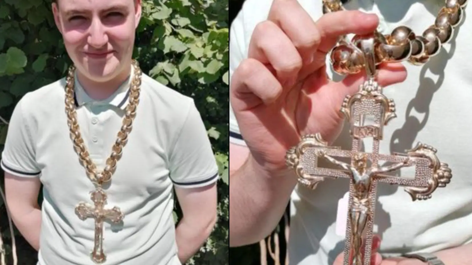 Owner of 'UK's biggest gold chain' pleads with Tyson Fury to buy it