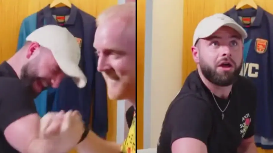 TikTok star horrifically snaps arm during Newcastle vs Arsenal livestream