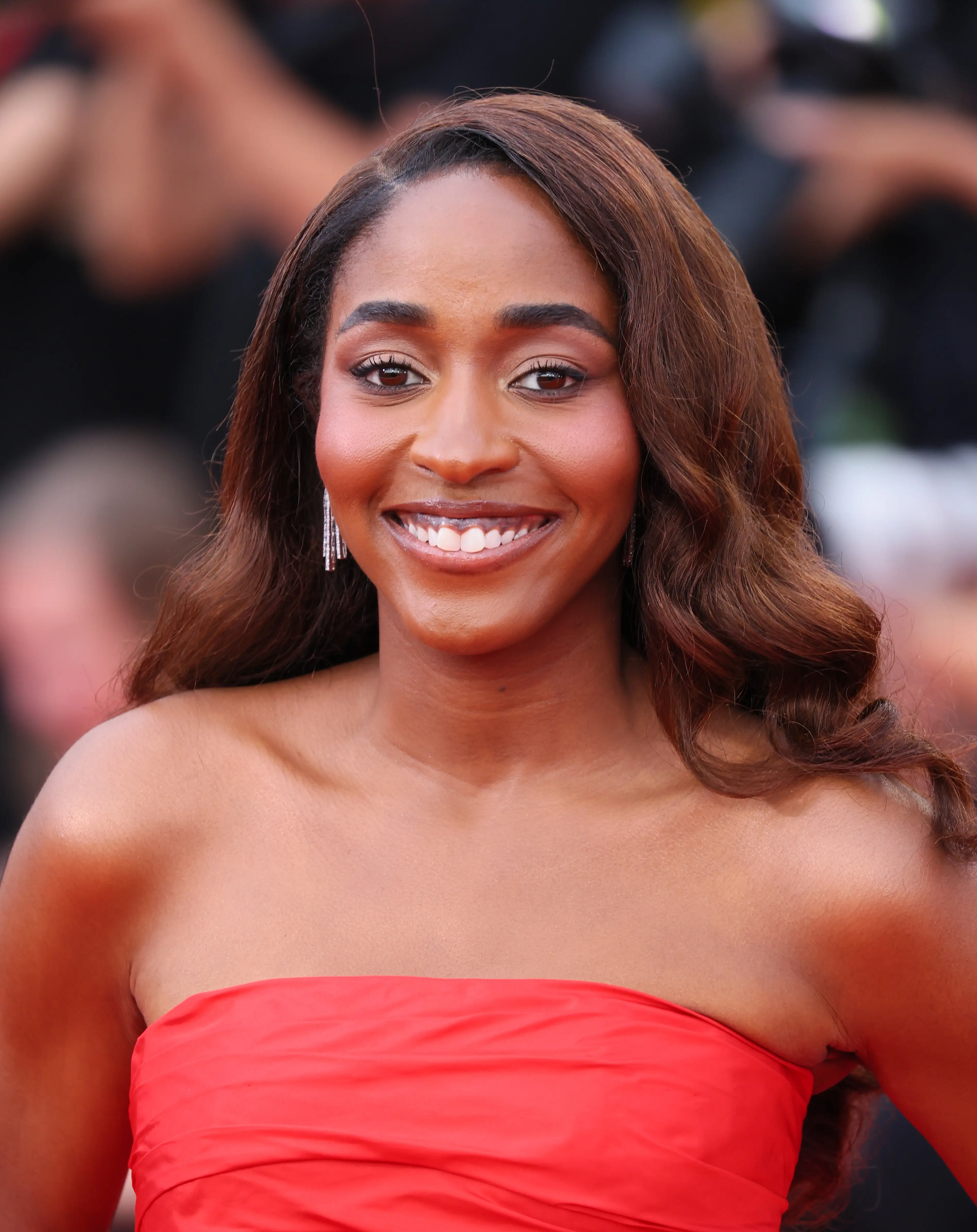 The stars were seemingly baffled when Ayo Edebiri was excluded (JB Lacroix/FilmMagic)