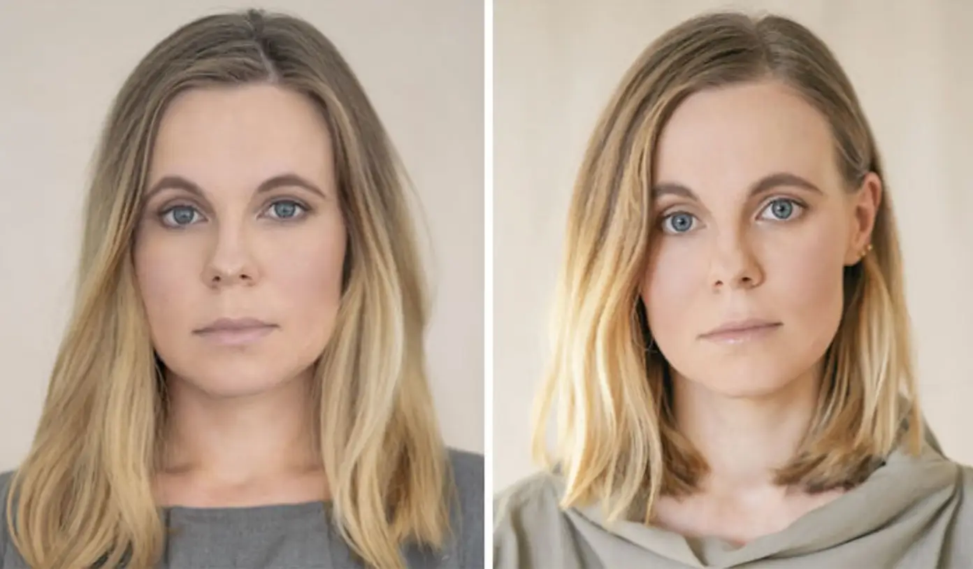 The photographer noticed a different 'gaze' in the women. (Vaida Markeviciute-Razmislavice)