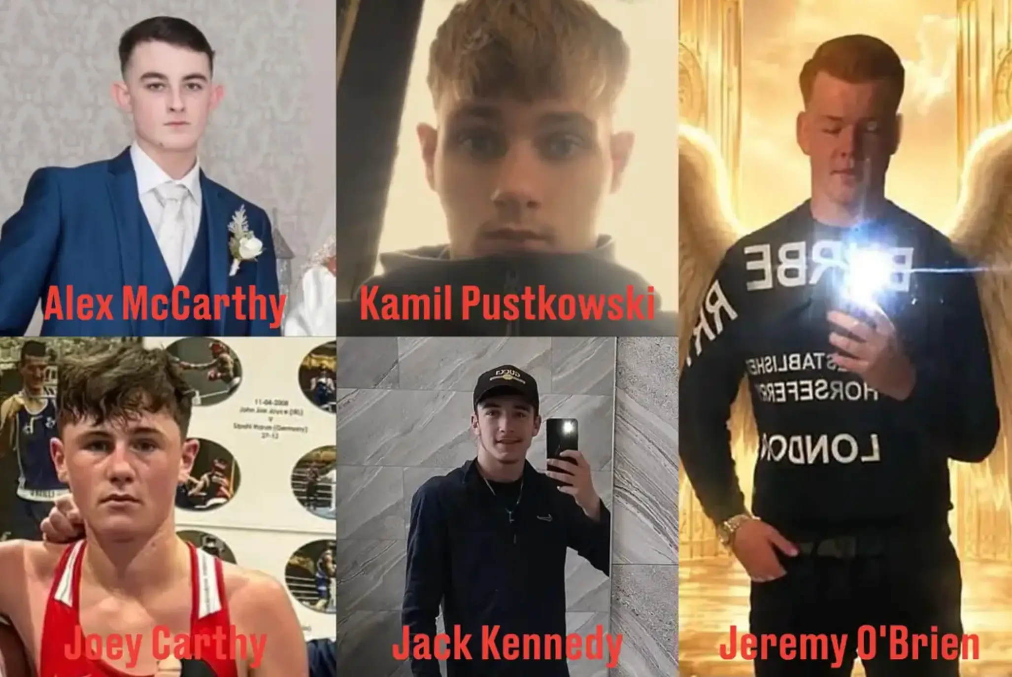The teens killed in the motorway crash (Social media)
