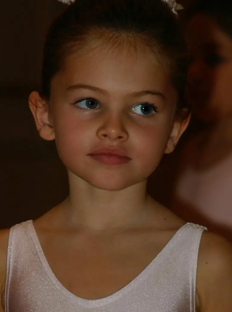 The model was scouted when she was just four-years-old (Instagram/@thylaneblondeau)