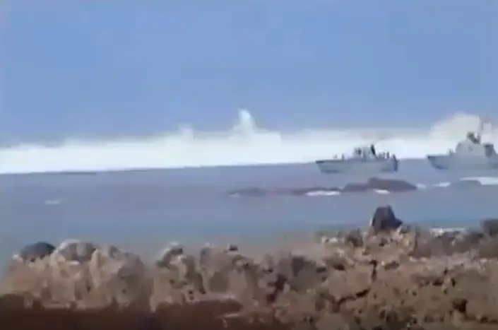 The footage shared was of the Boxing Day Tsunami (7Plus)