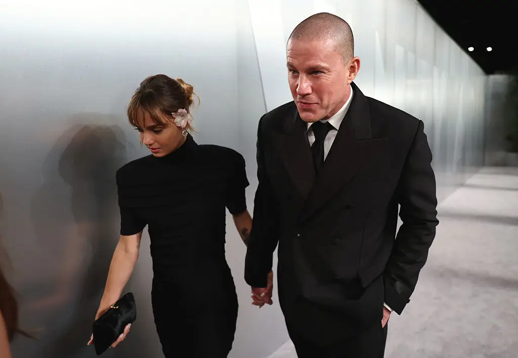 Channing Tatum and Inka Williams pictured this year (Cindy Ord/VF26/Getty Images for Vanity Fair)